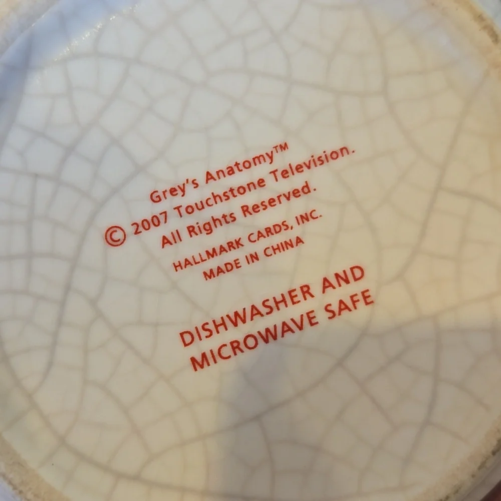 Eric Dane Tribute - Grey's Anatomy RARE Vintage "McSteamy" Mug - Picture 4 of 7